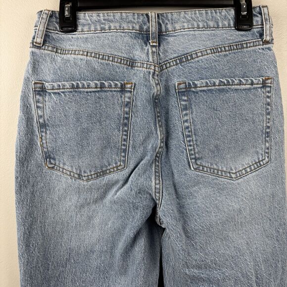 DISNEY Bambi Thumper Jeans High Rise Mom Stretch 29 Denim Womens Size 9 - Picture 11 of 13